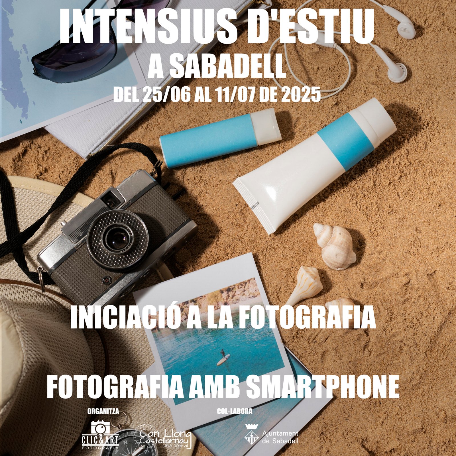 Cursos intensius d’estiu de fotografia a Sabadell – del 25 de juny a l’11 de juliol 2025